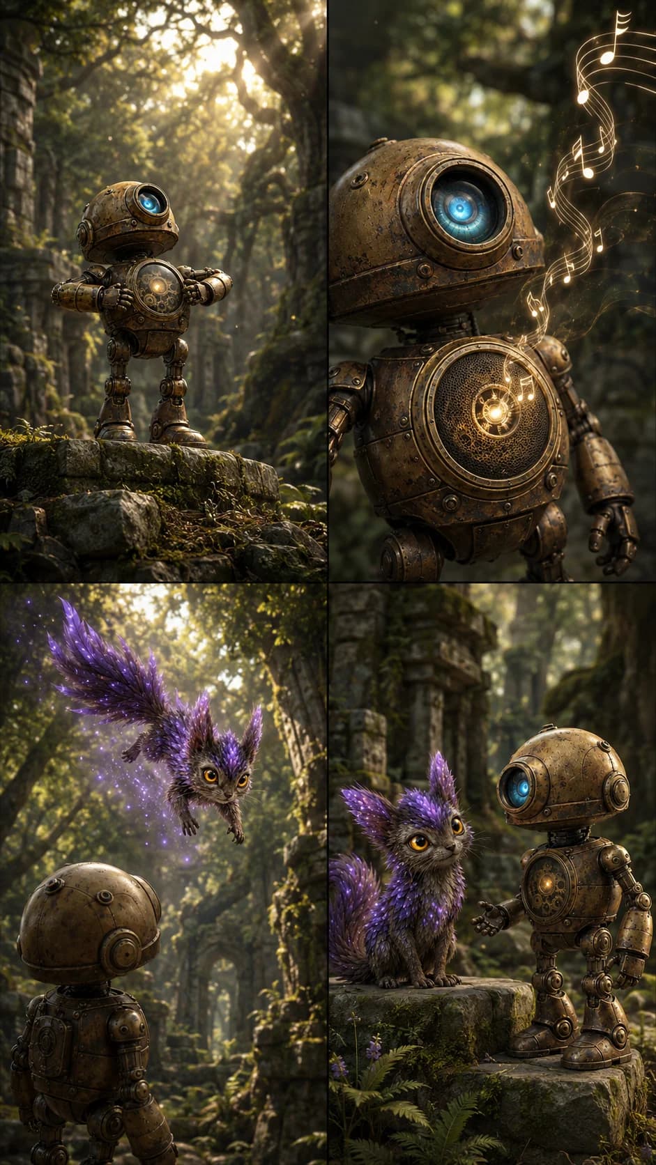 The Tiny Robot's Quest
